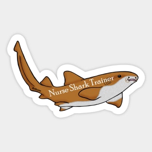 Nurse Shark Training Expert Sticker